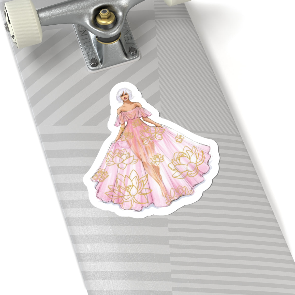 Virgo (series 2) | Zodiac Fashion Illustration (STICKER)