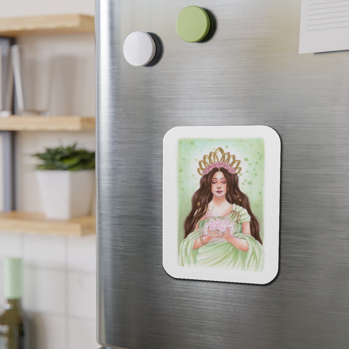 Virgo | Zodiac Illustration (MAGNET)