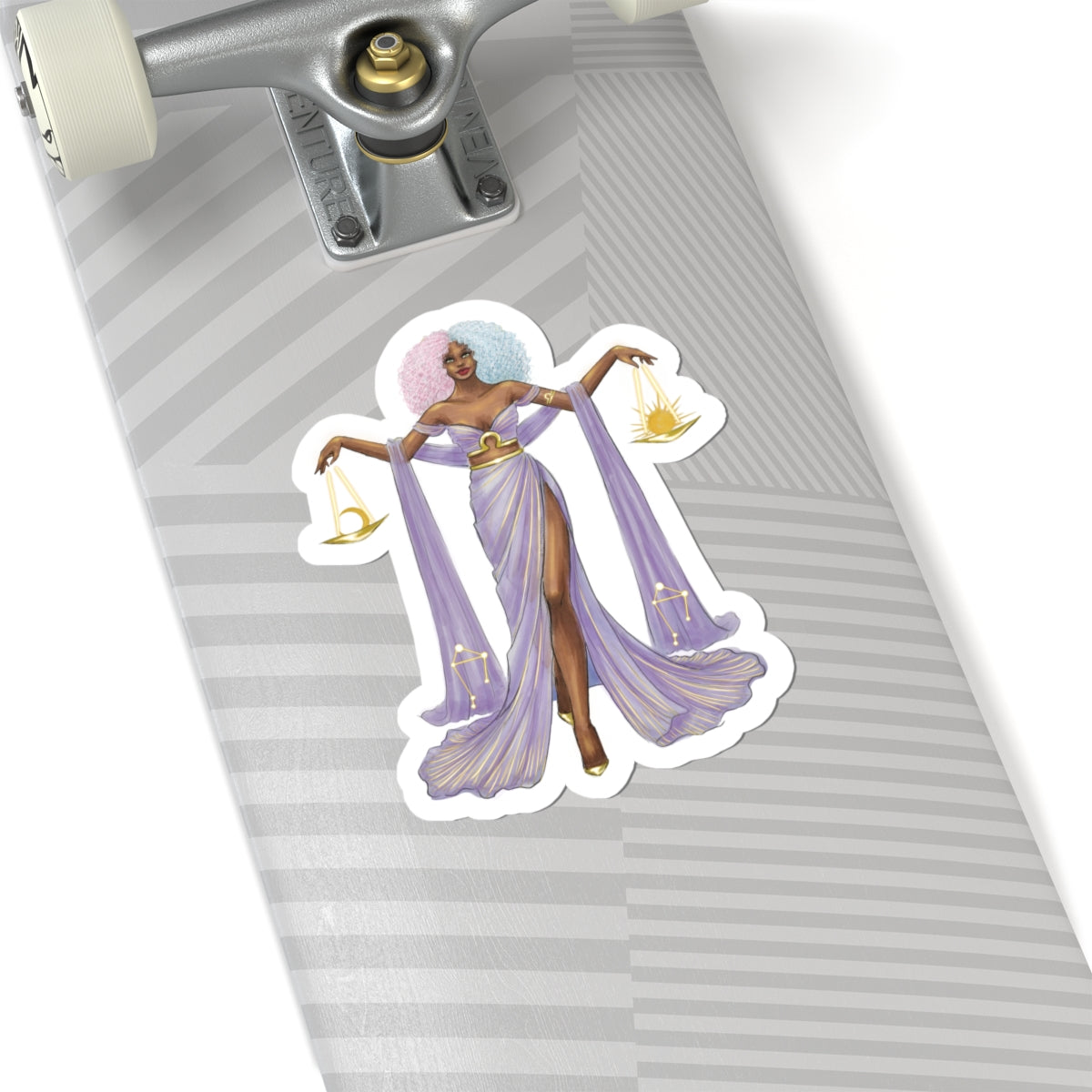 Libra (series 1) | Zodiac Fashion Illustration (STICKER)