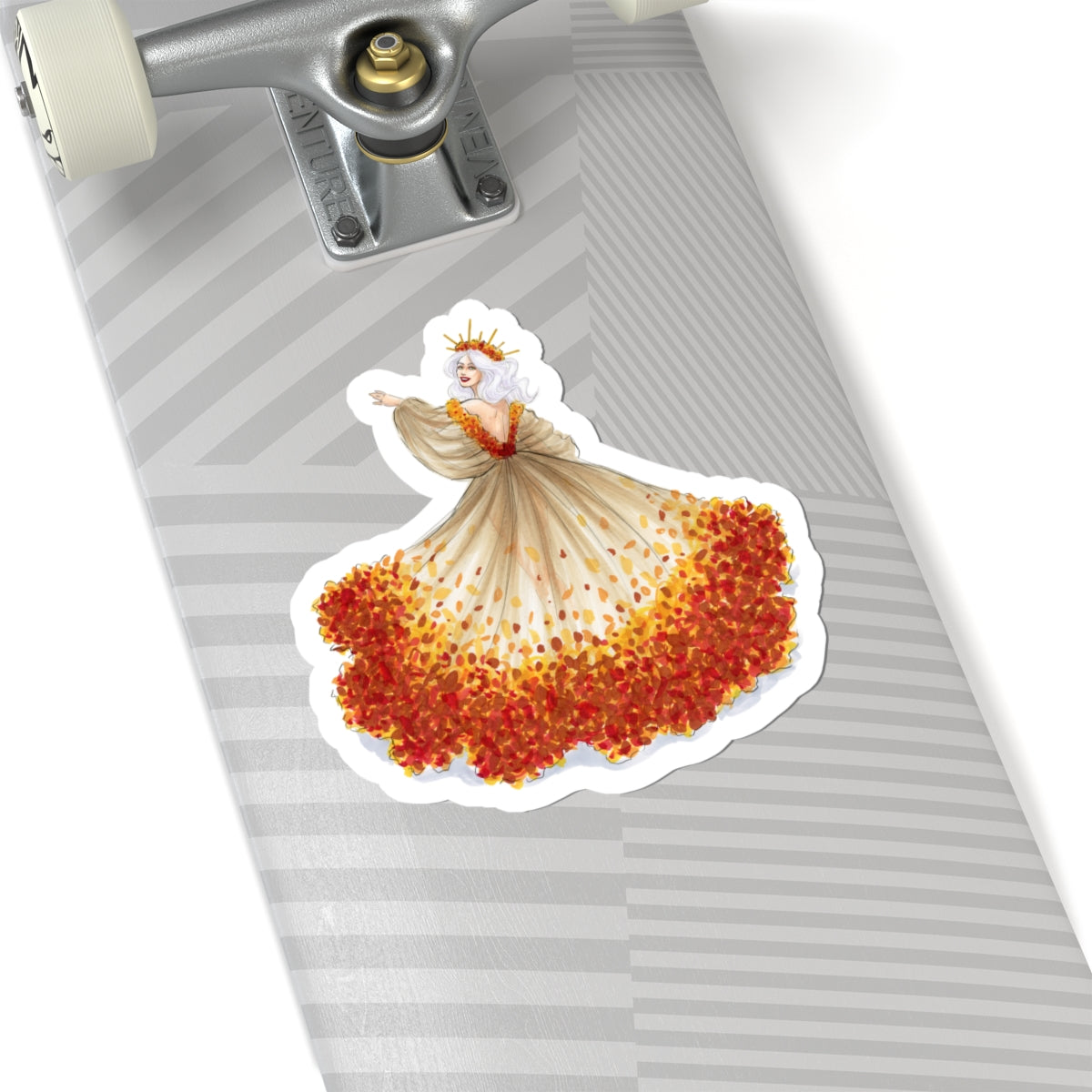 Leafy Queen | Fall Fashion (STICKER)