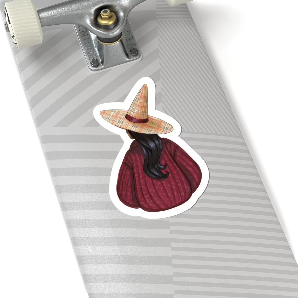 Brrrberry (Cozy Witch Series) | Fun Fall Fashion Illustration (STICKER)