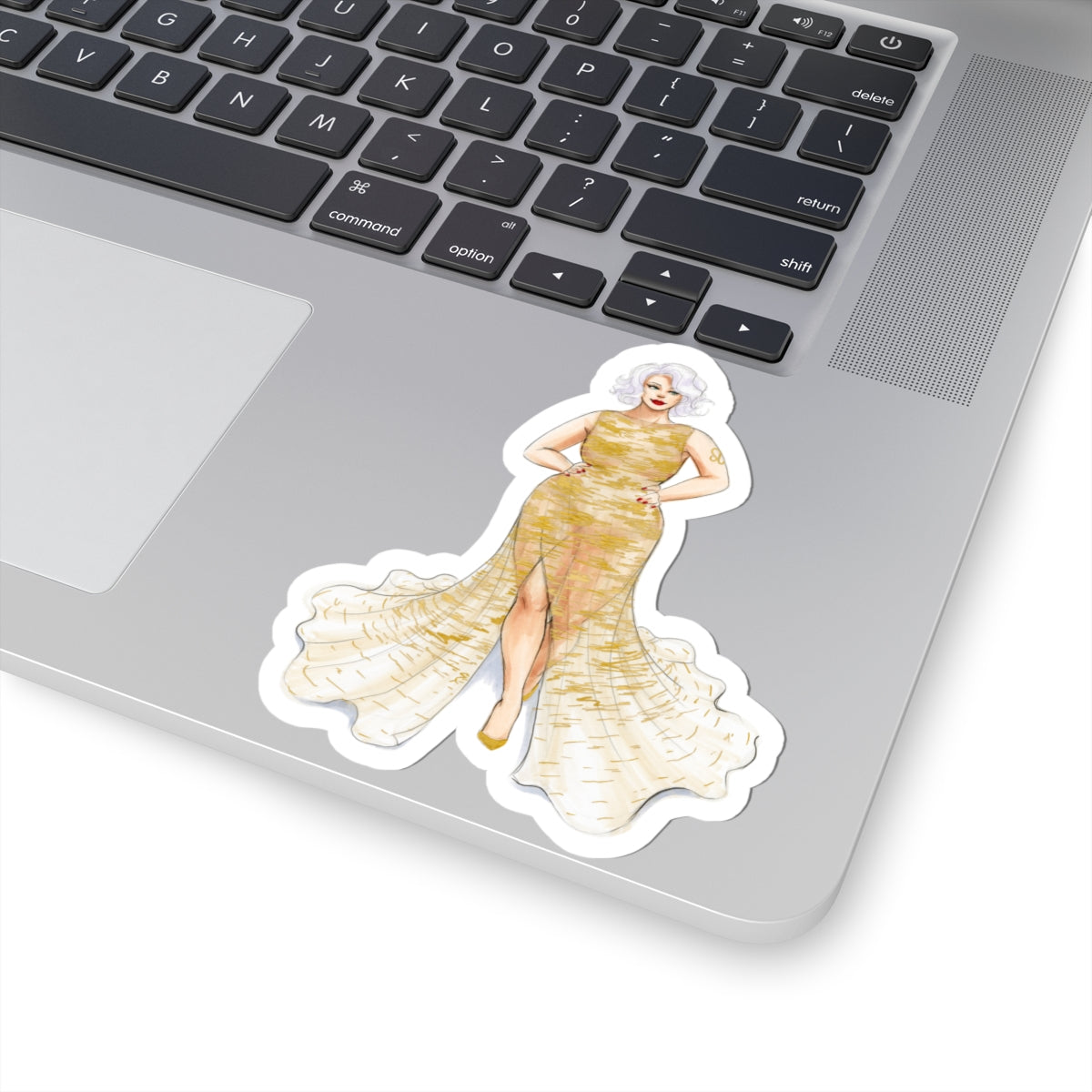 Leo (series 2) | Zodiac Fashion Illustration (STICKER)