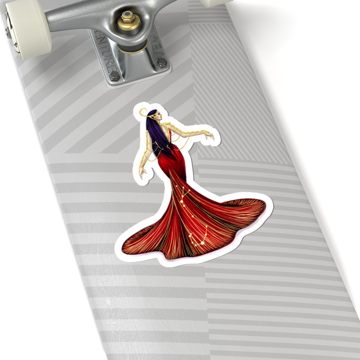 Scorpio (series 1) | Zodiac Fashion Illustration (STICKER)