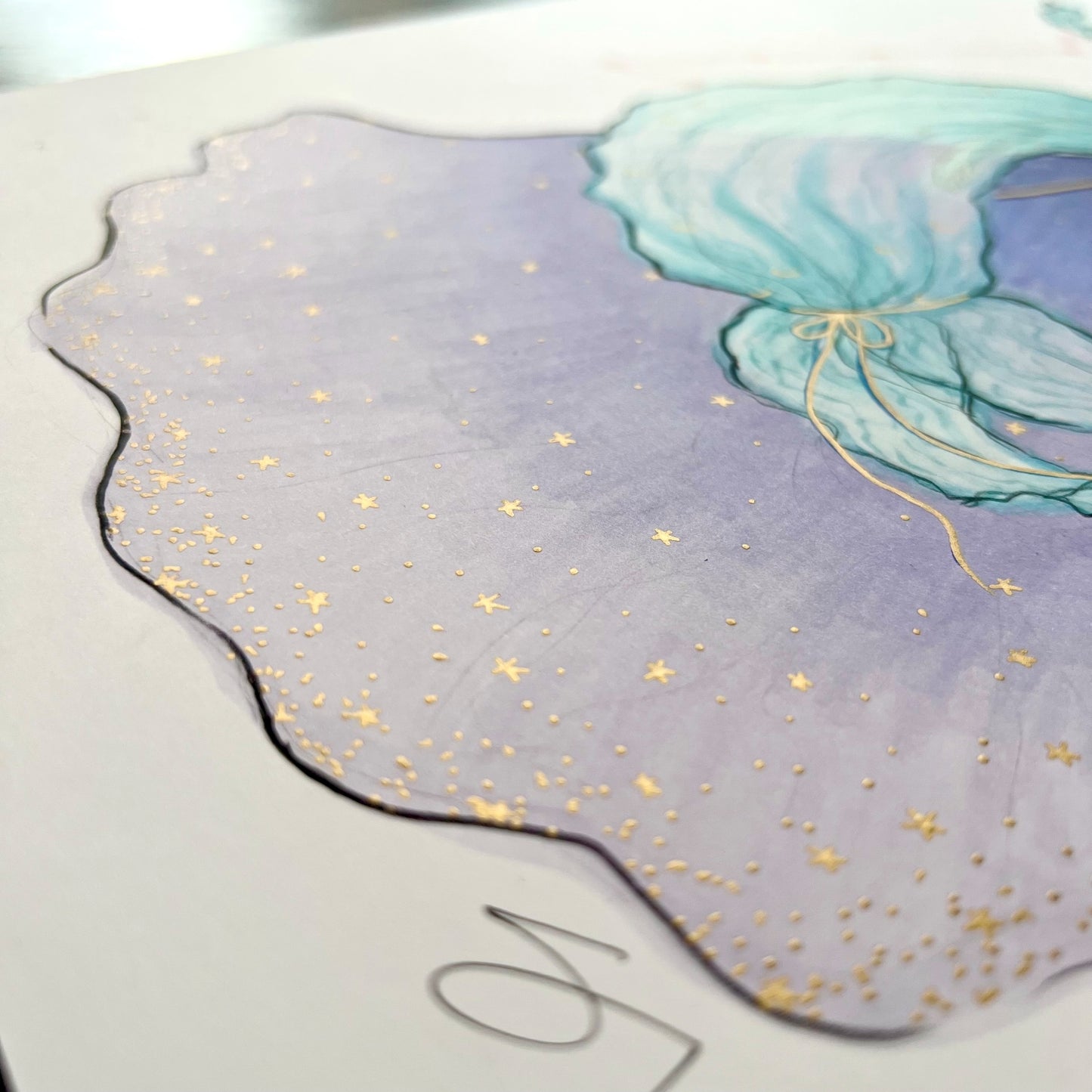 Pisces | Zodiac Fashion Illustration (ORIGINAL)