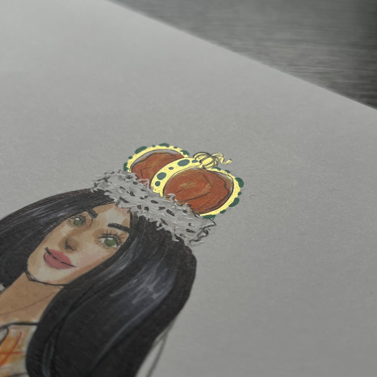 Pumpkin Spice Queen | Casual Fashion Illustration (ORIGINAL)