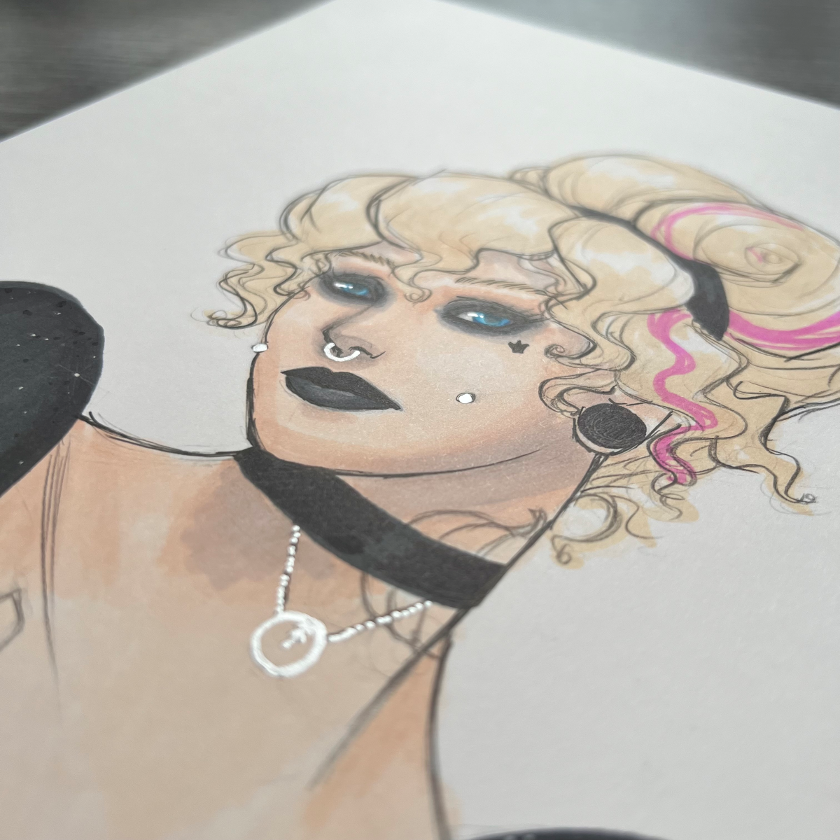 Spookarella | Fun Fairytale Illustration (ORIGINAL)