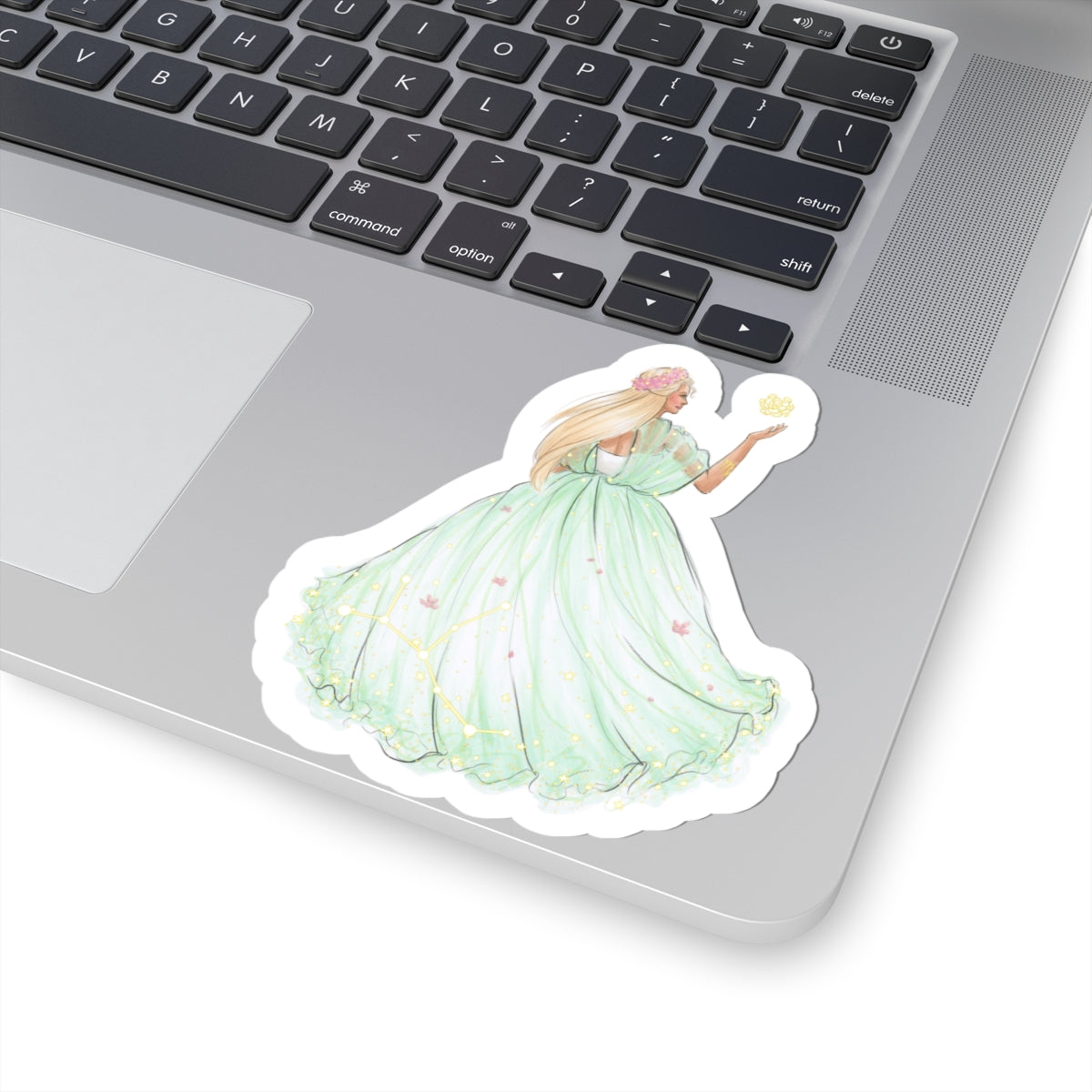 Virgo (series 1)  |  Zodiac Fashion Illustration (STICKER)