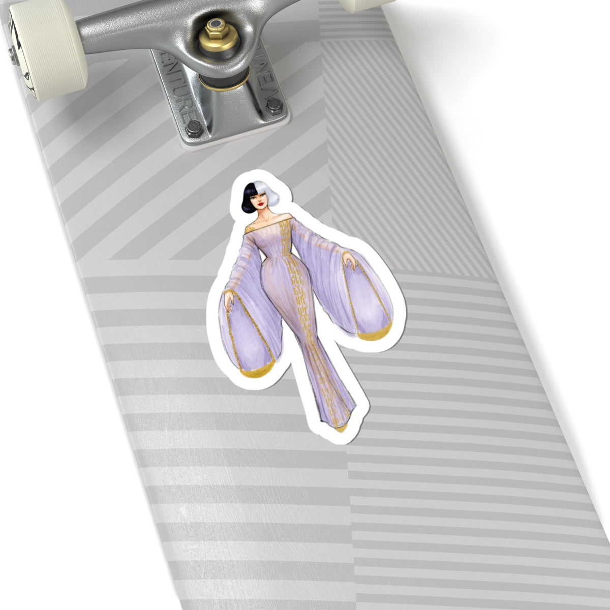 Libra (series 2)  |  Zodiac Fashion Illustration (STICKER)