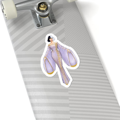 Libra (series 2)  |  Zodiac Fashion Illustration (STICKER)