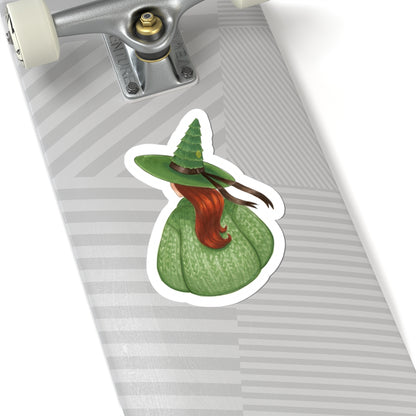 Timbrrr (Cozy Witch Series)  |  Fun Fall Fashion Illustration (STICKER)