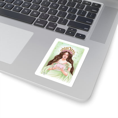 Virgo  |  Zodiac Fashion Illustration (Sticker)