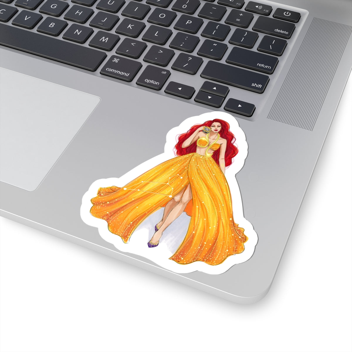 Leo  |  Zodiac Fashion Illustration (Sticker)