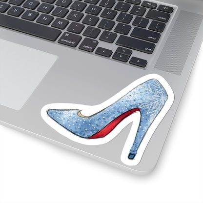 Step Into Winter | Fun Winter Stiletto Fashion (STICKER)