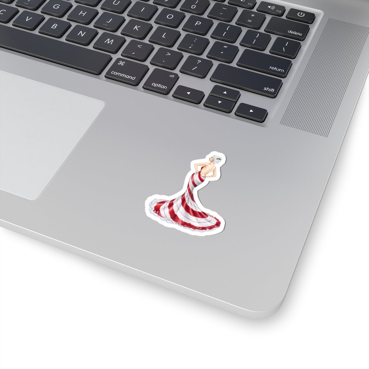 Peppermint Patty  |  Holiday Fashion Illustration (STICKER)
