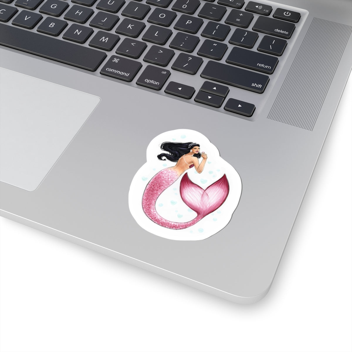 Hearts of the Ocean Whimsical Mermaid  |  Sticker