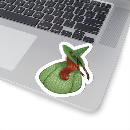 Timbrrr (Cozy Witch Series)  |  Fun Fall Fashion Illustration (STICKER)