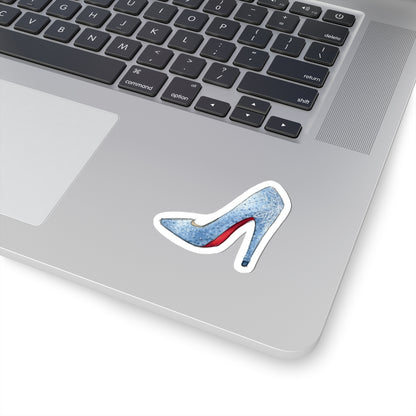 Step Into Winter | Fun Winter Stiletto Fashion (STICKER)