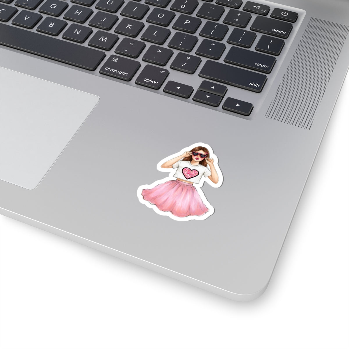 Hearts Galore | Casual Fashion Illustration (STICKER)