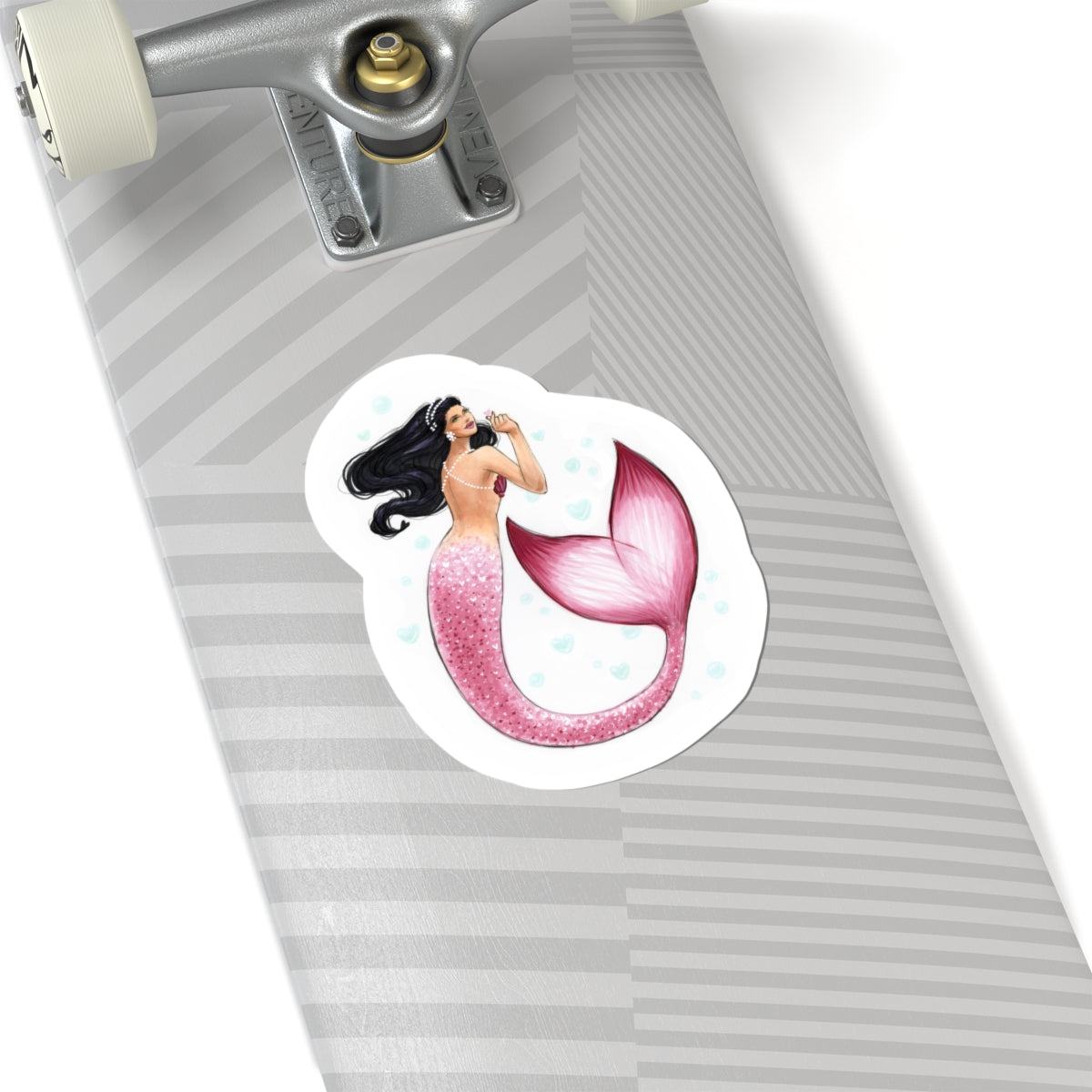 Hearts of the Ocean Whimsical Mermaid  |  Sticker