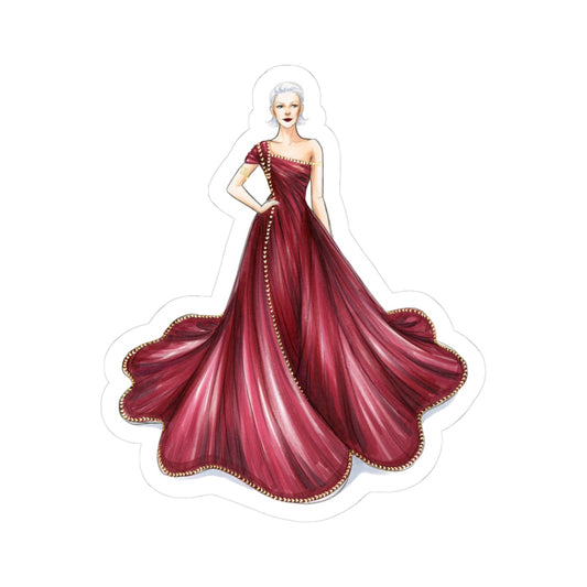 Scorpio (series 2)  |  Zodiac Fashion Illustration (STICKER)
