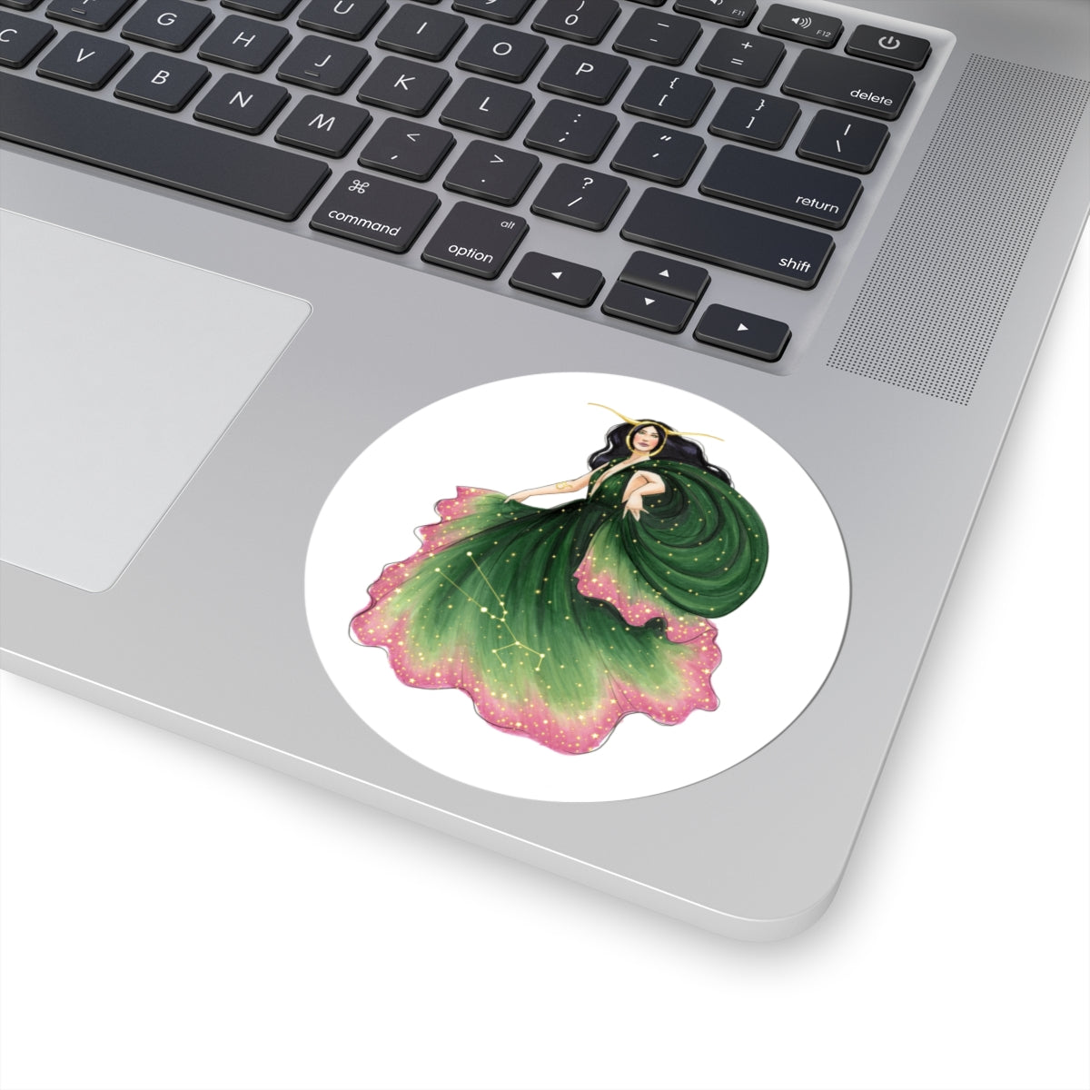 Taurus  |  Zodiac Fashion Illustration (Sticker)