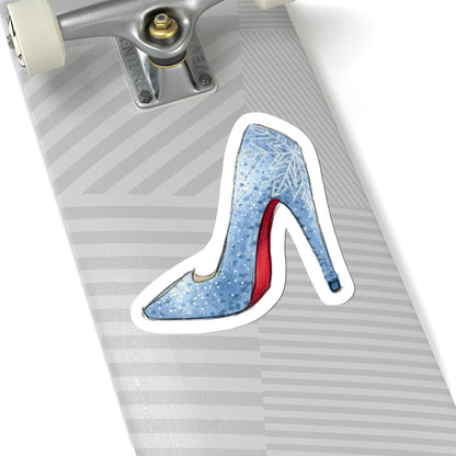 Step Into Winter | Fun Winter Stiletto Fashion (STICKER)