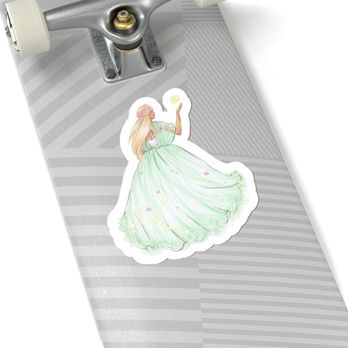 Virgo (series 1)  |  Zodiac Fashion Illustration (STICKER)