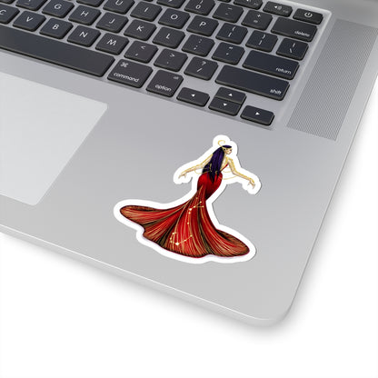 Scorpio (series 1)  |  Zodiac Fashion Illustration (STICKER)