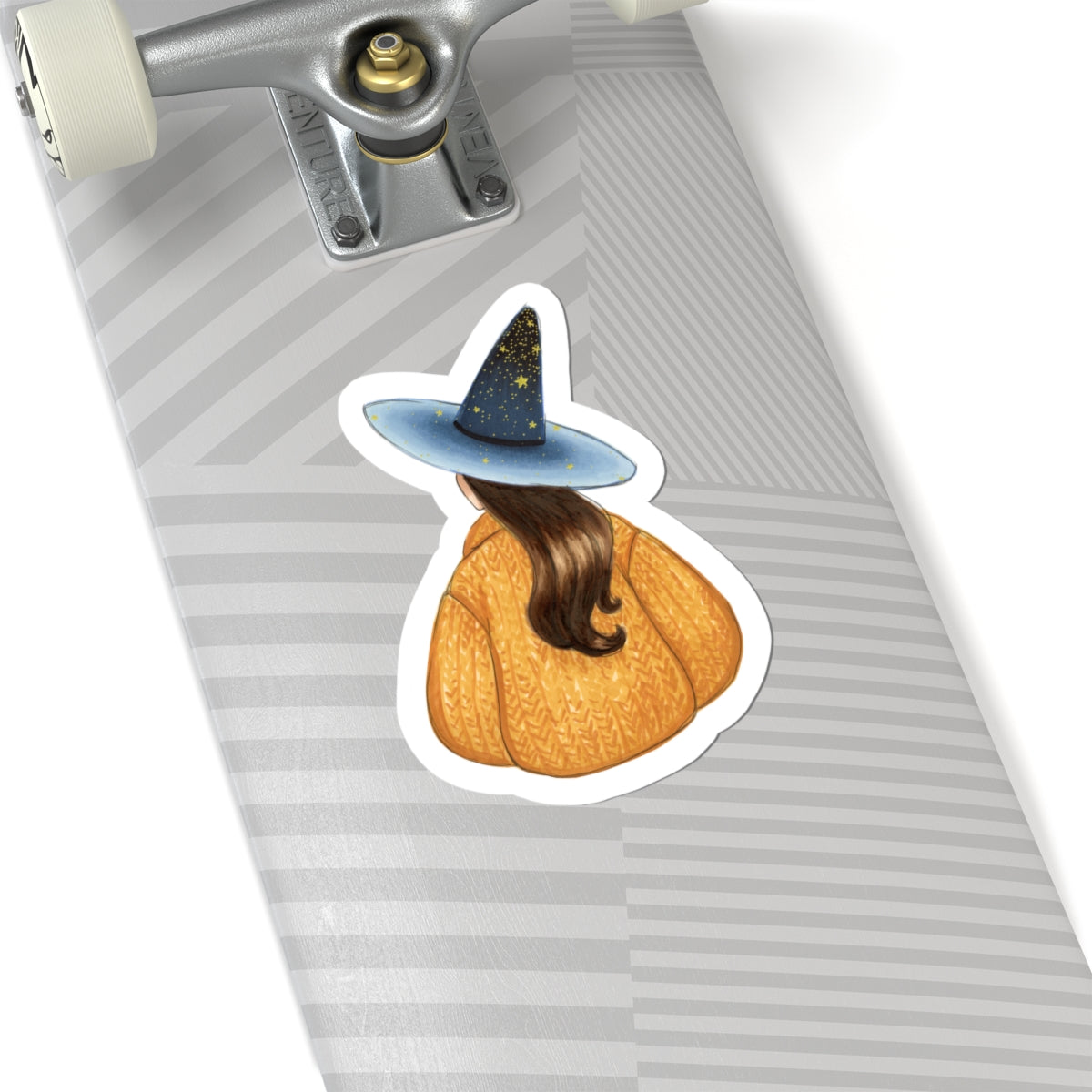 Star Brrright (Cozy Witch Series)  |  Fun Fall Fashion Illustration (STICKER)