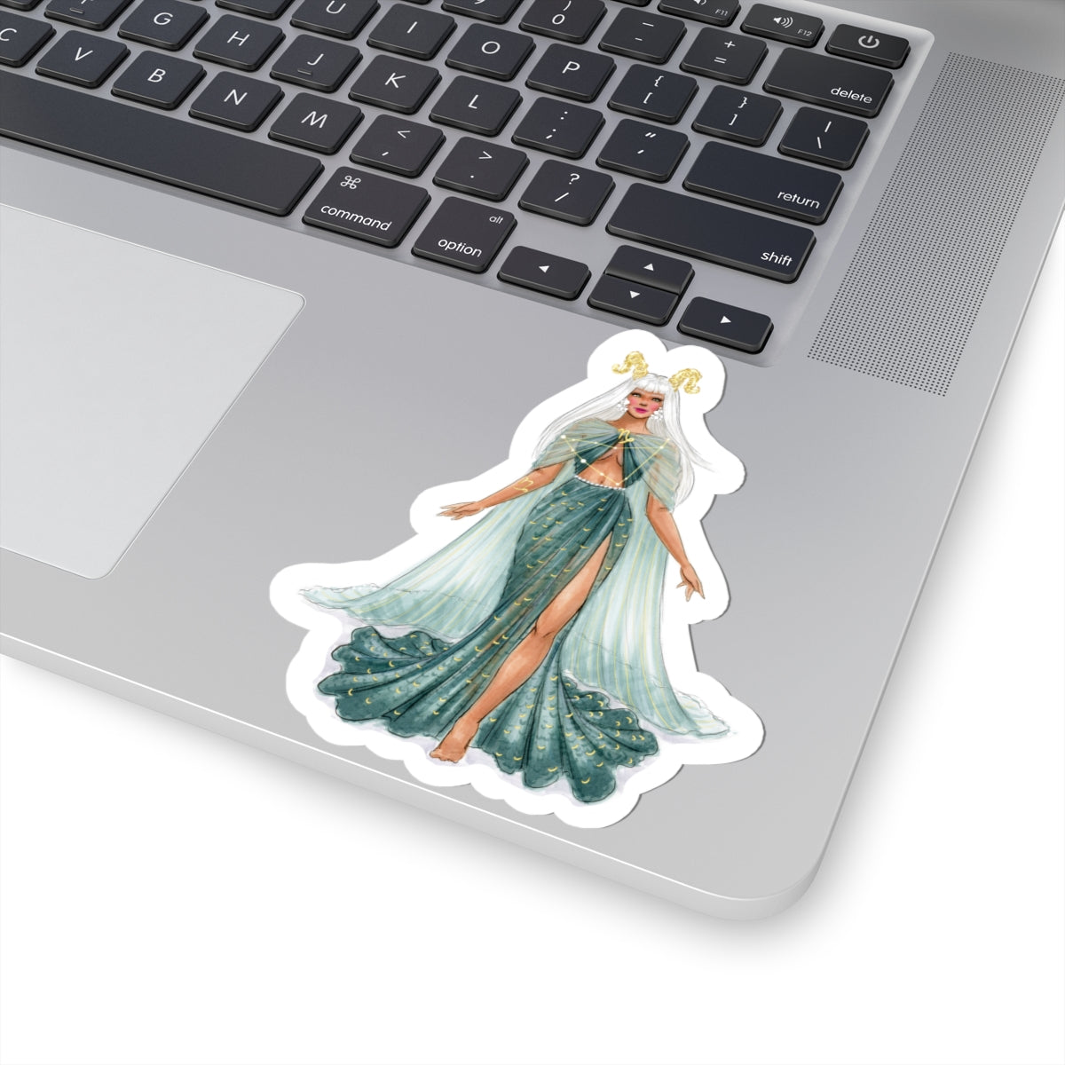 Capricorn (series 1)  |  Zodiac Fashion Illustration (STICKER)