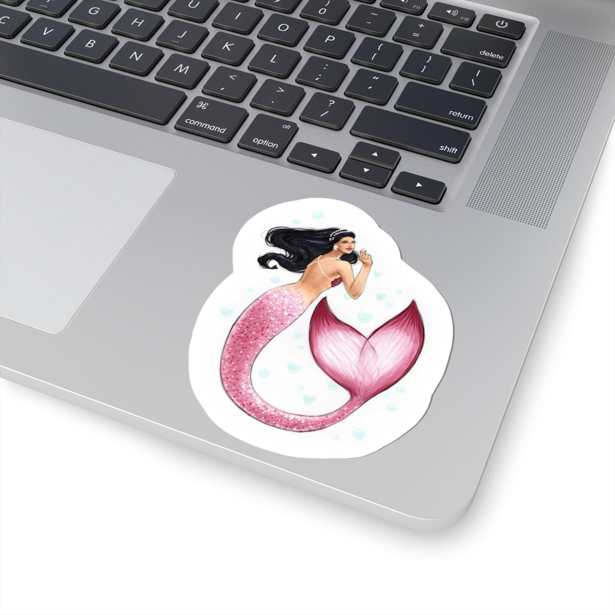 Hearts of the Ocean Whimsical Mermaid  |  Sticker