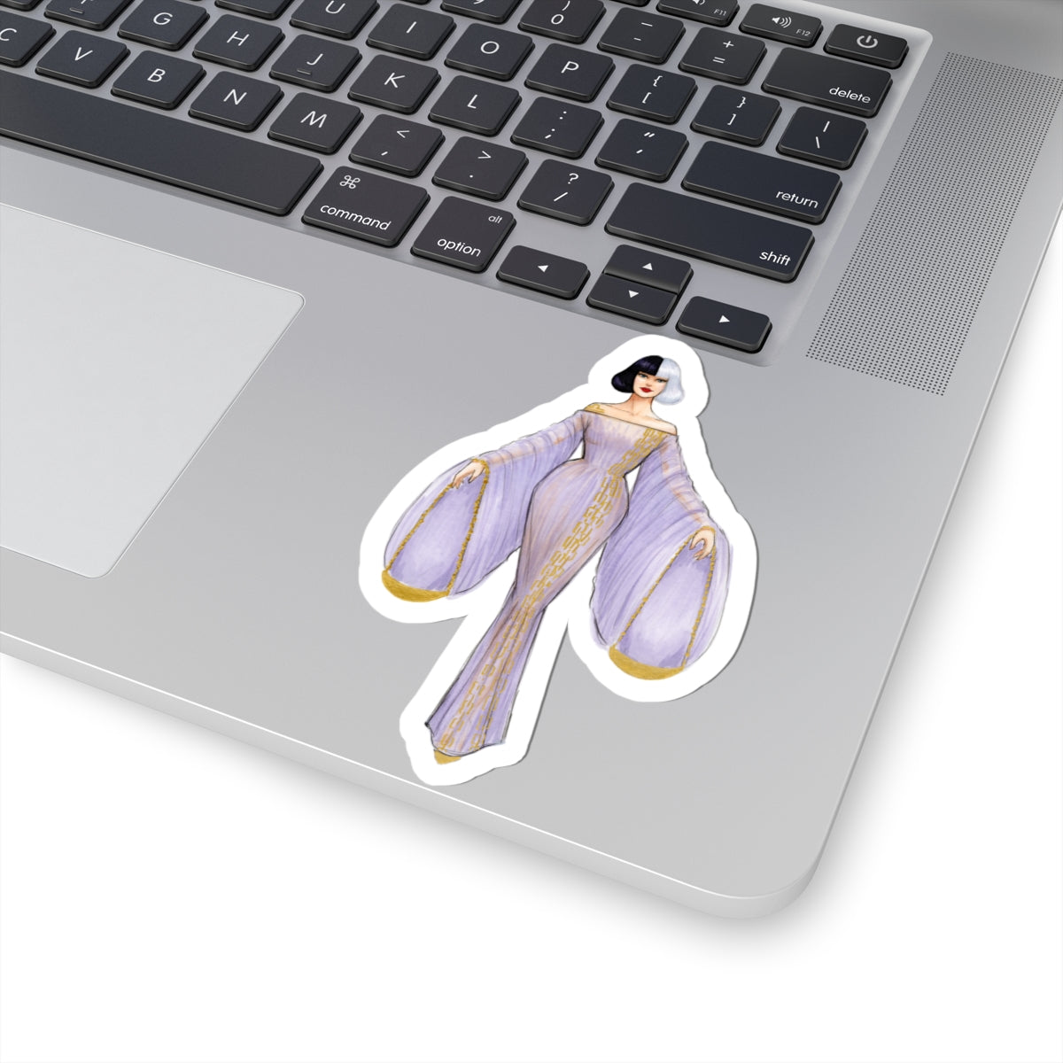 Libra (series 2)  |  Zodiac Fashion Illustration (STICKER)