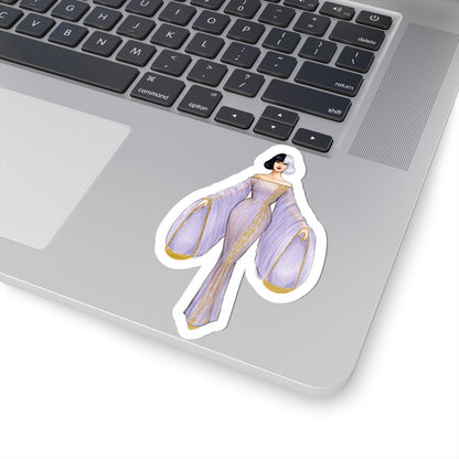 Libra (series 2)  |  Zodiac Fashion Illustration (STICKER)