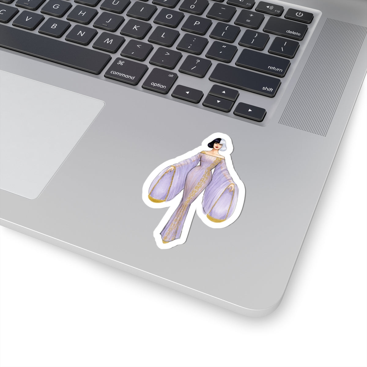 Libra (series 2)  |  Zodiac Fashion Illustration (STICKER)