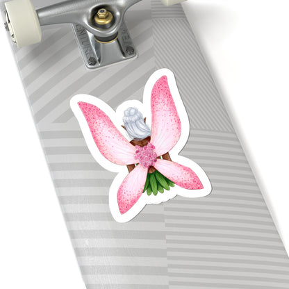 Flower Fairy  |  Fantasy Fairy Illustration (Sticker)