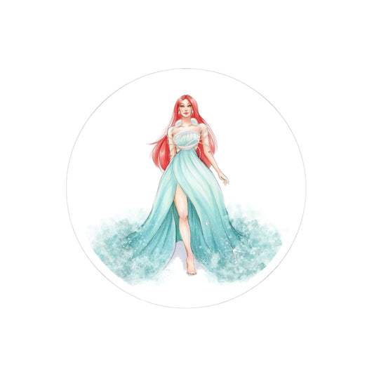 Cancer  |  Zodiac Fashion Illustration (Sticker)