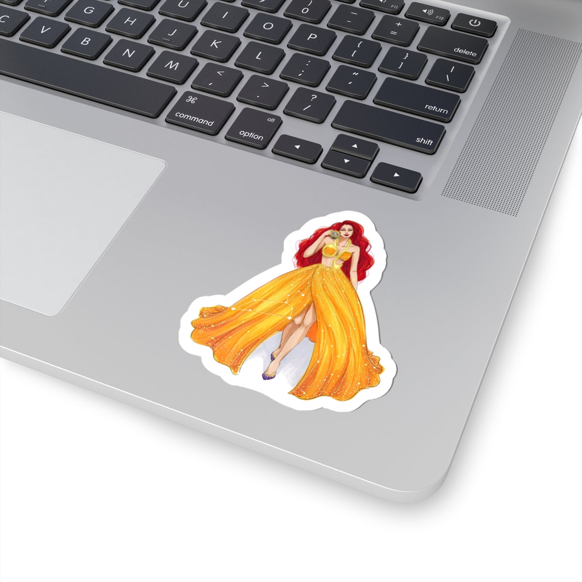 Leo  |  Zodiac Fashion Illustration (Sticker)