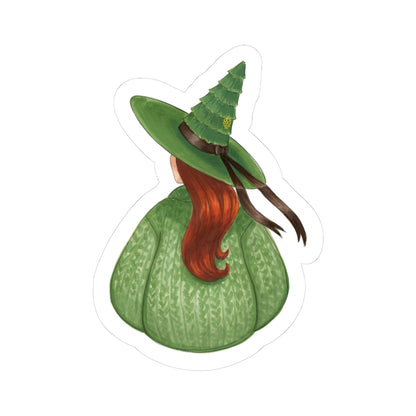 Timbrrr (Cozy Witch Series)  |  Fun Fall Fashion Illustration (STICKER)