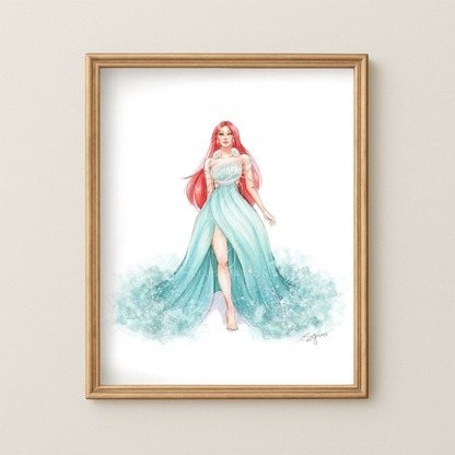 Cancer  |  Zodiac Fashion Illustration (ART PRINT)