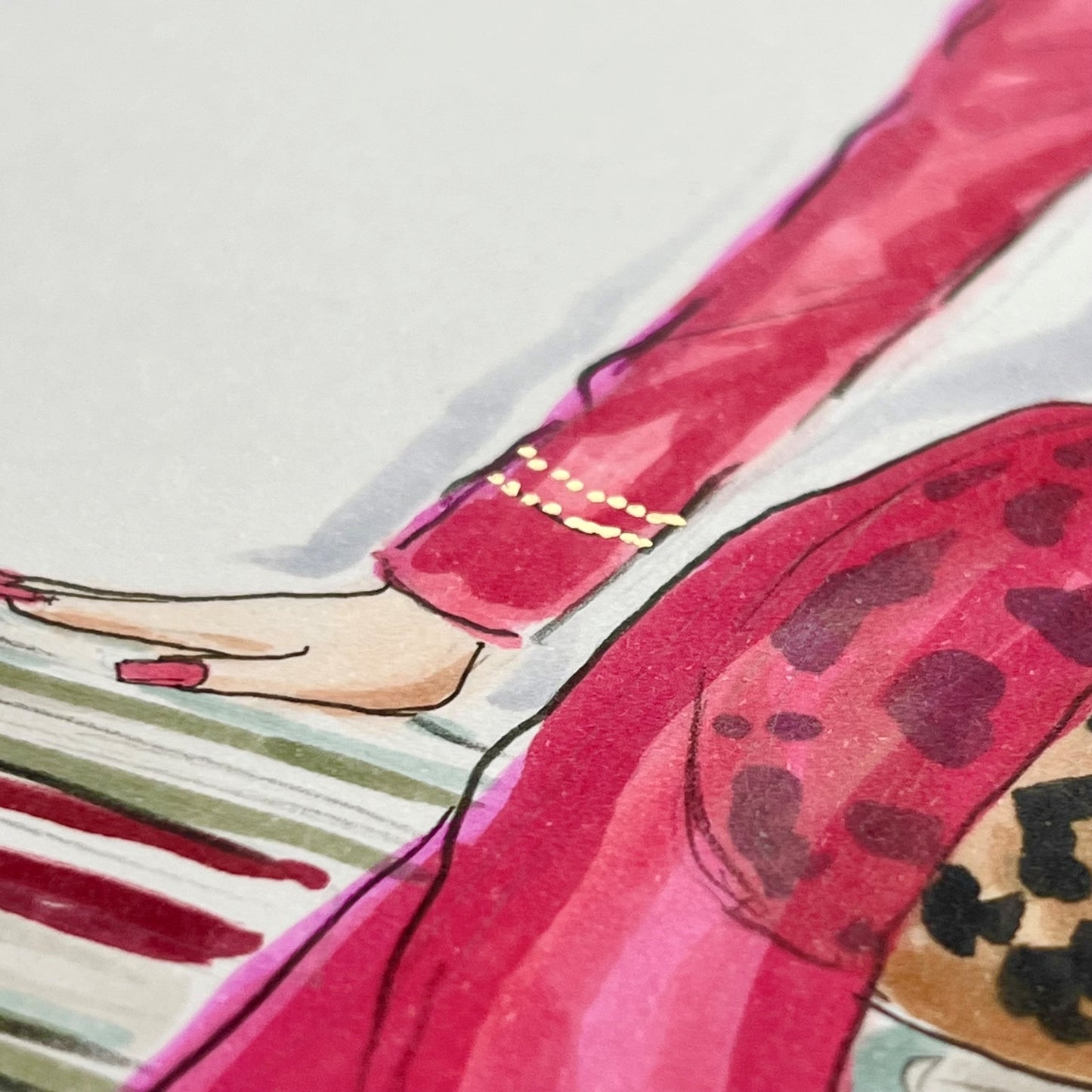 Country Queen Legend  |  Fashion Illustration (ORIGINAL ART)