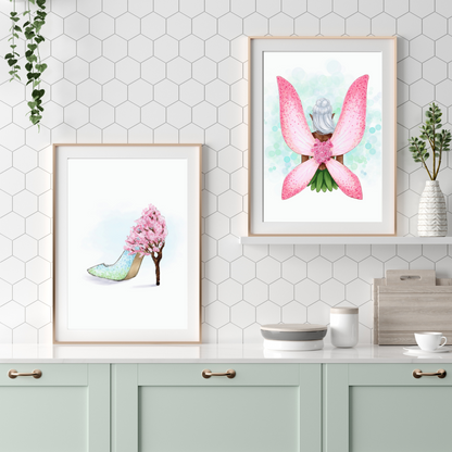 Flower Fairy  |  Fantasy Fairy Illustration (ART PRINT)