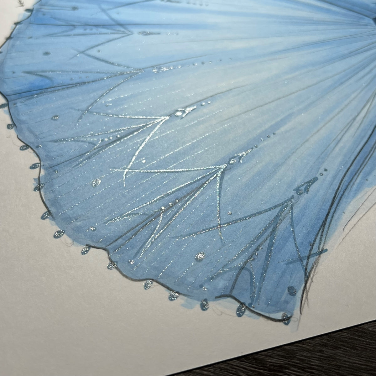 Winter Queen  |  Fashion Illustration (ORIGINAL)