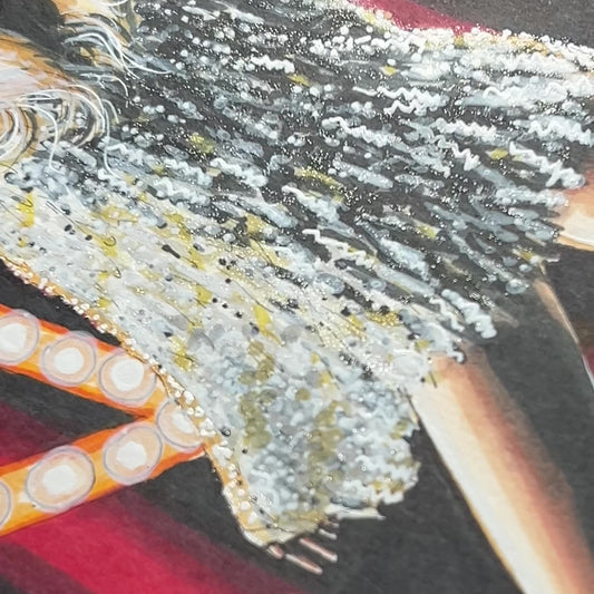 A Showgirl's Encore  |  Album Inspired Fashion Illustration (ORIGINAL)